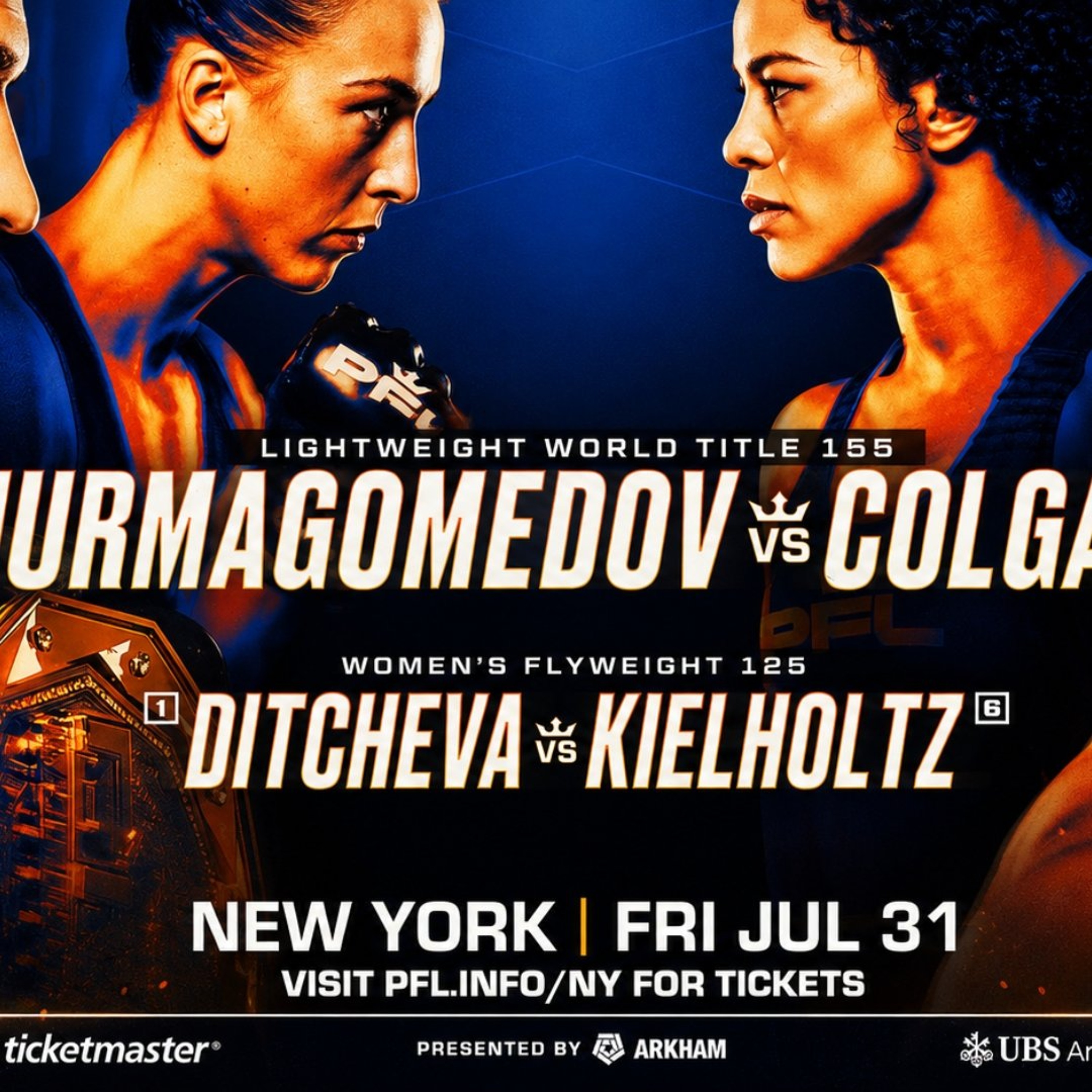 Friday, July 31: PFL Submissions New York episode artwork