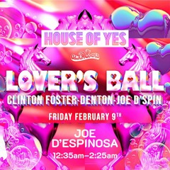 Joe D'Espinosa . Lover's Ball . House of Yes . GlamCocks . Brooklyn, New York . February 9, 2024