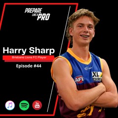 #44 - Harry Sharp AFL Midfielder for the Brisbane Lions FC