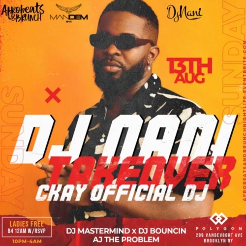 Djnani X Djajtheproblem live set at AFROBEATS&BRUNCH NYC part1