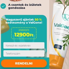 ValGone: Val Gone-krém-Ár-Vélemények-Hozzávalók-Fogalmazás-Hol kapható- Gyógyszertár