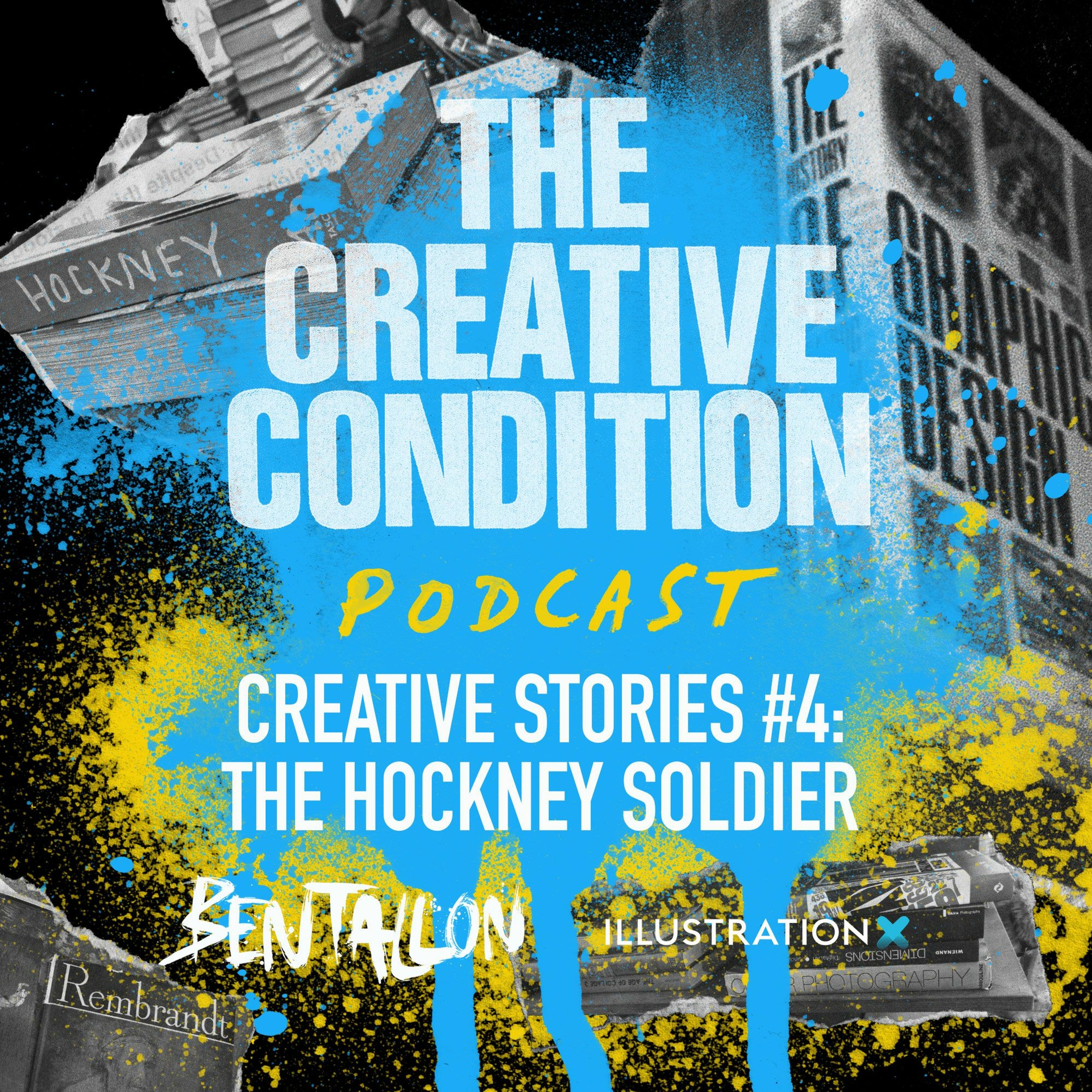 Creative stories #4: The Hockney Soldier. How art and design books tell our story