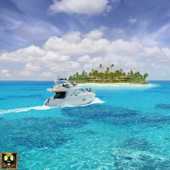 Your Boat Trip to Paradise Island! Motorboat Onboard, Waves Splash, Motor Hum