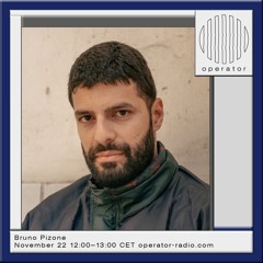 Operator Radio Show - 22nd Nov 2025 - Bruno Pizone - 60s-80s Brazilian Music