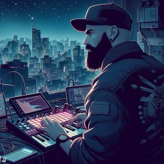 "Wired" Dark synth lofi beat