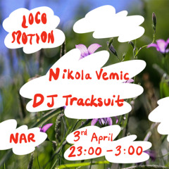 Locomotion #22 - Nikola Vemic b2b DJ Tracksuit