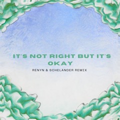 Mr. Belt & Wezol - It's Not Right But It's Okay (Renyn & Schelander Remix) FILTERED! [FREE DOWNLOAD]