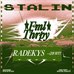 Radekys DJ set | Live From FMLTHRPY Garage | Stalin 20/09/24 Warmup Edition