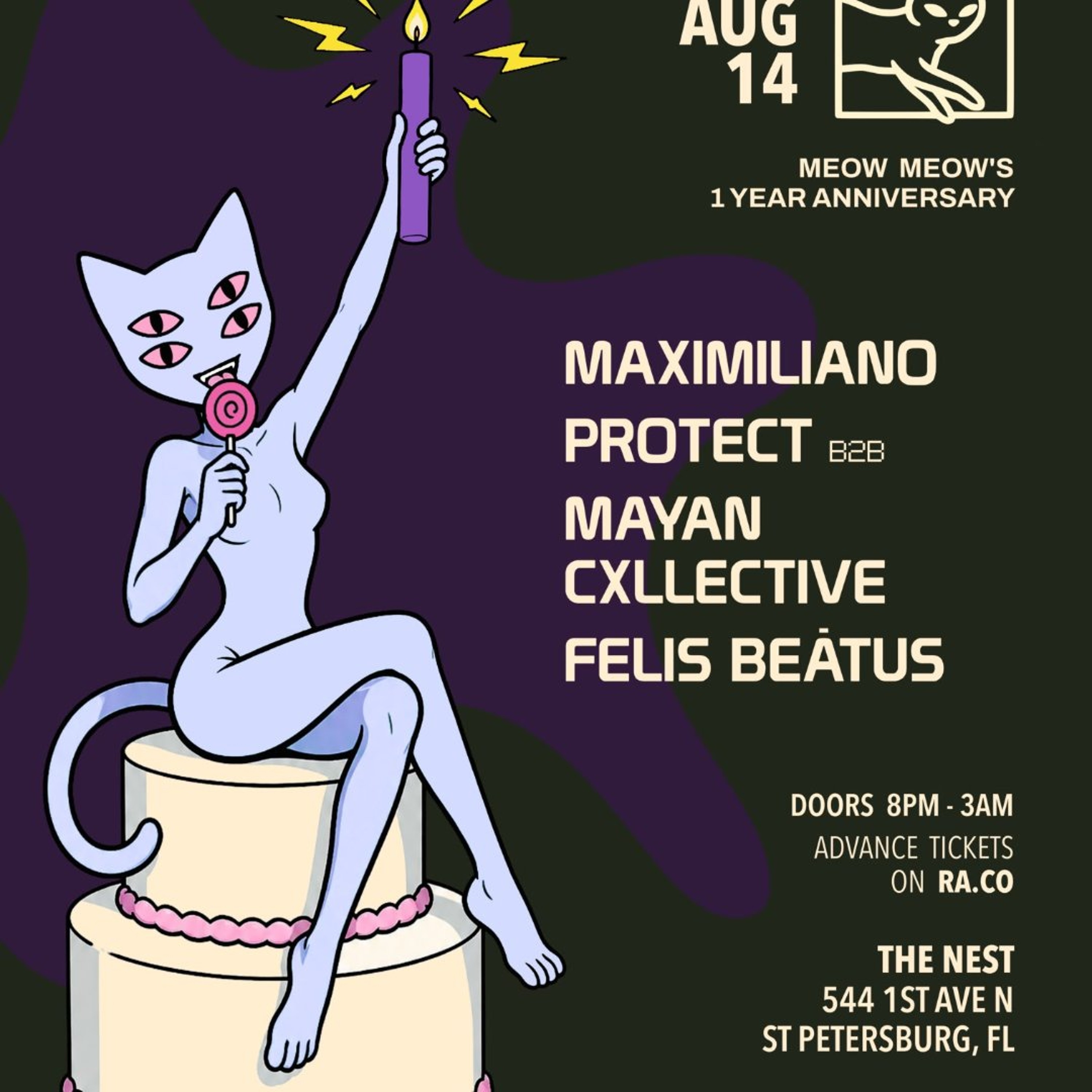 Meow Meow Records Annivary part 1 - Live ( 8.14.26) Techno episode artwork