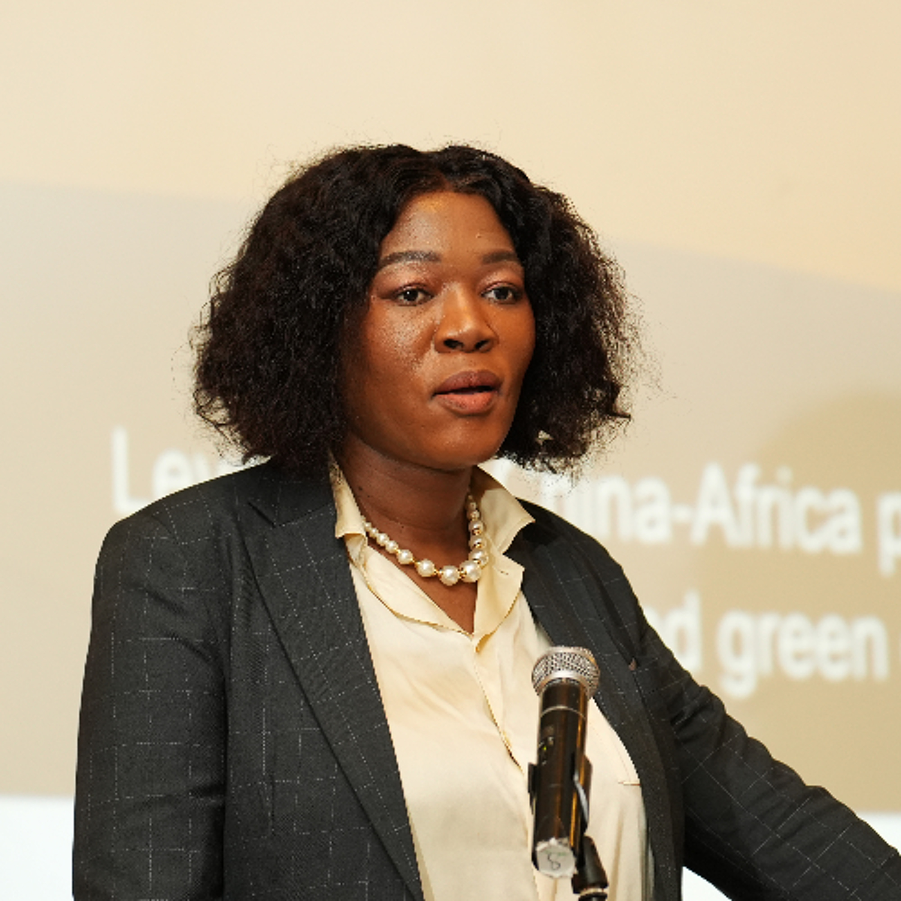 Deputy Minister Thandi Moraka addresses a Seminar on China- Africa Cooperation