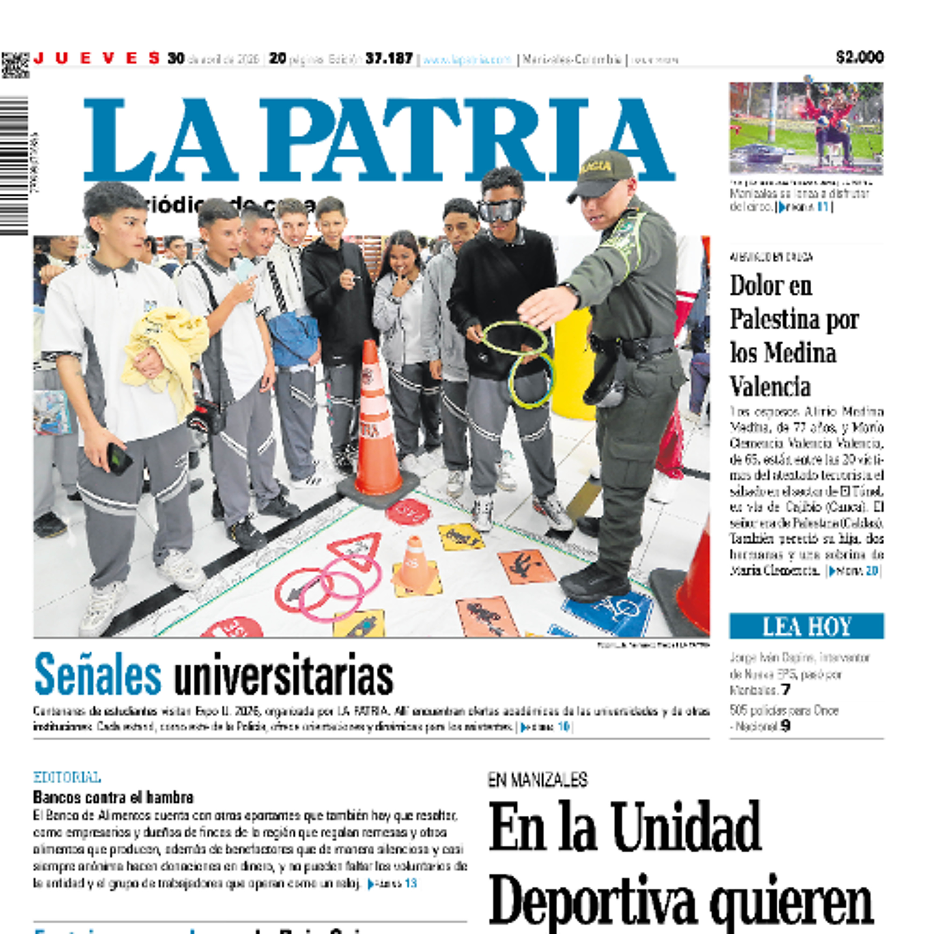 1. Titulares del informativo de la mañana - 30 de abril episode artwork