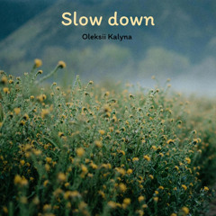 Slow down