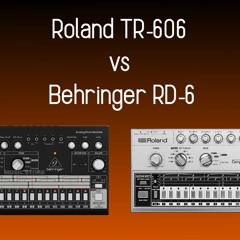 Roland TR-606 vs Behringer RD-6