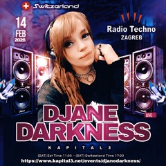 Djane Darkness- Radio Techno Zagreb Special Podcast February