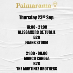 Frank Storm B2B Alessandro De Tuglie @ Ushuaïa Ibiza (Palmarama) - 23.09.21