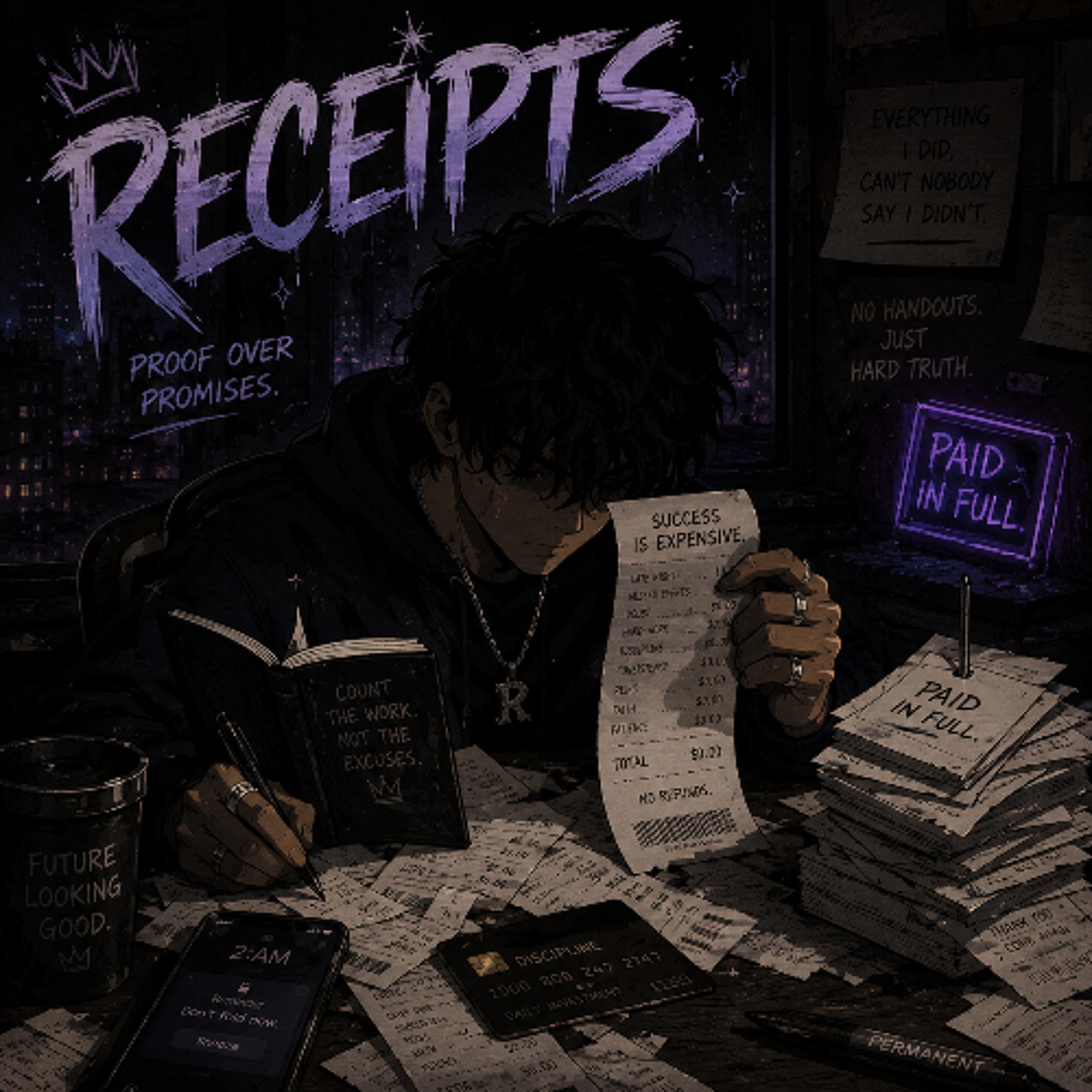 Receipts episode artwork