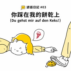 【諺語日記】#03 - 你踩在我的餅乾上(Du gehst mir auf den Keks!)
