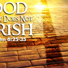 Food That Does Not Perish - John 6:25-35 - Jared Novak