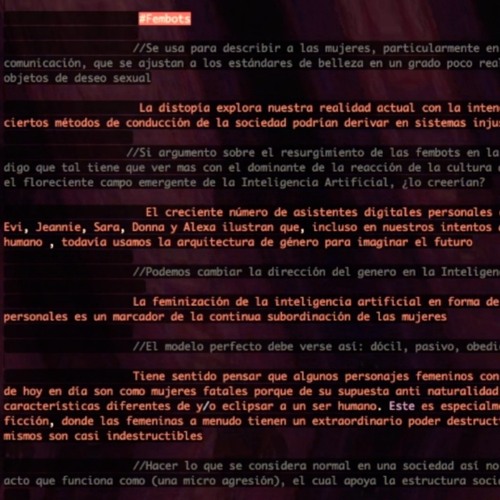Fembots / III Simposio Internacional de Mujeres en la Música UCR 2020 /