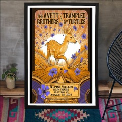The Avett Brothers August 18 2024 The Alpine Valley Music Theatre East Troy, WI Poster