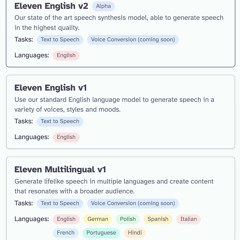 ElevenLabs V2