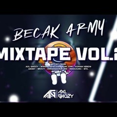 MIXTAPE VOL.2 - BECAK BOOTIE    BECAK ARMY    DUTCH    BREAKS    EDM PARTY MIX 2023  - AXL GHOZY