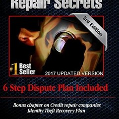 [DOWNLOAD] PDF 🗸 Hidden Credit Repair Secrets: How I Bounced Back from Bankruptcy by