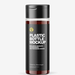 96+ Download Free Clear Plastic Bottle with Apple Syrup Mockup Mockups PSD Templates