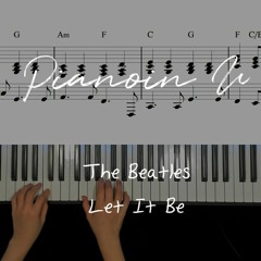 The Beatles-Let It Be / Piano Cover / Sheet