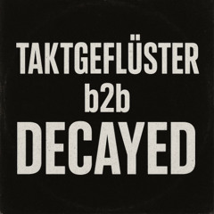 Rug pull - (160 - 162 BPM) - Schranz - TAKTGEFLÜSTER B2B DECAYED
