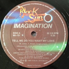 Imagination - Tell Me Do You Want My Love Perazzolo Re Touch