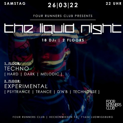 Marco Lindemann - The Liquid Night 26.03.2022 @ Four Runners Club
