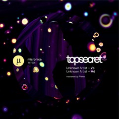 Premiere : Unknown Artist - Md (TST005)