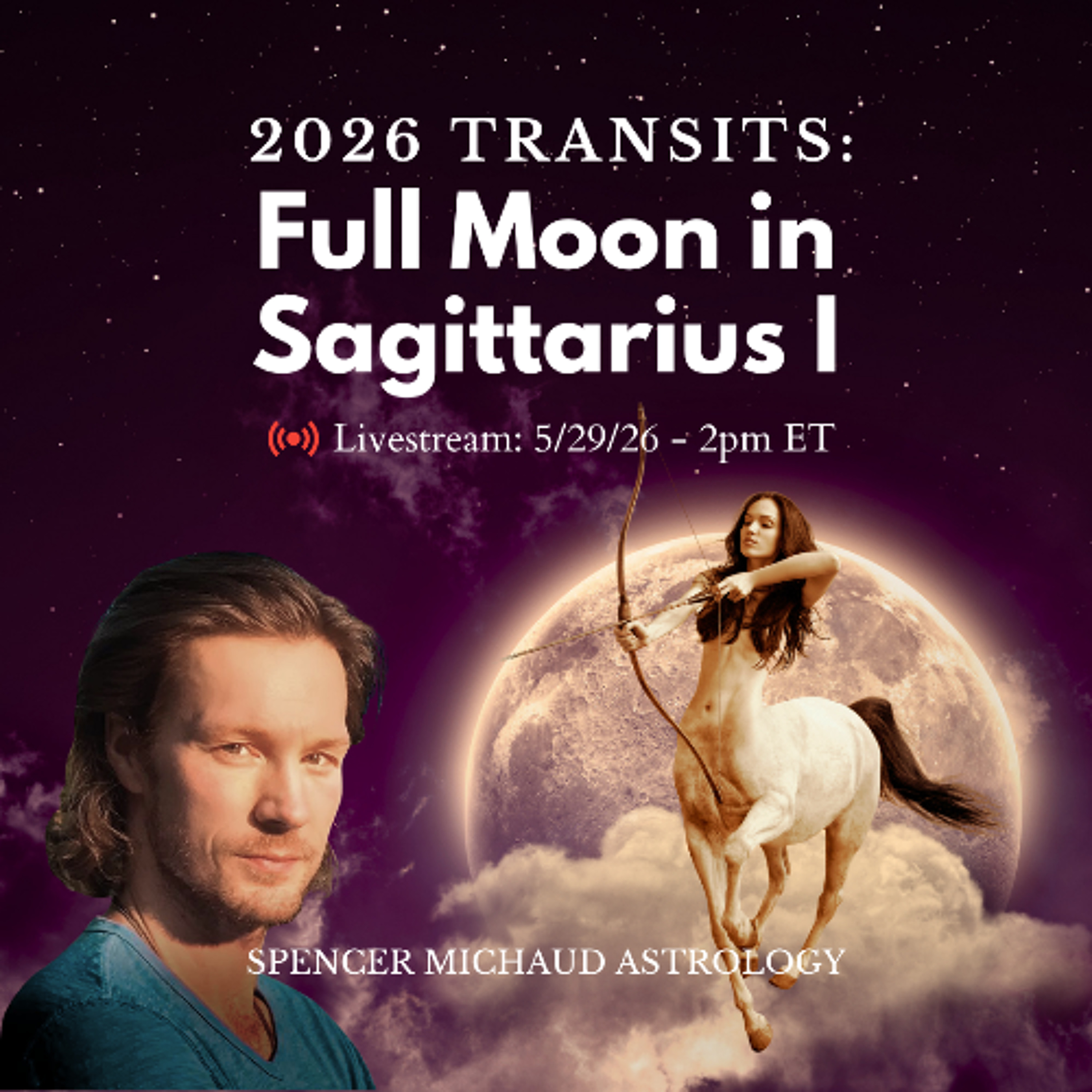 Full Moon in Sagittarius I - 2026 Transits episode artwork