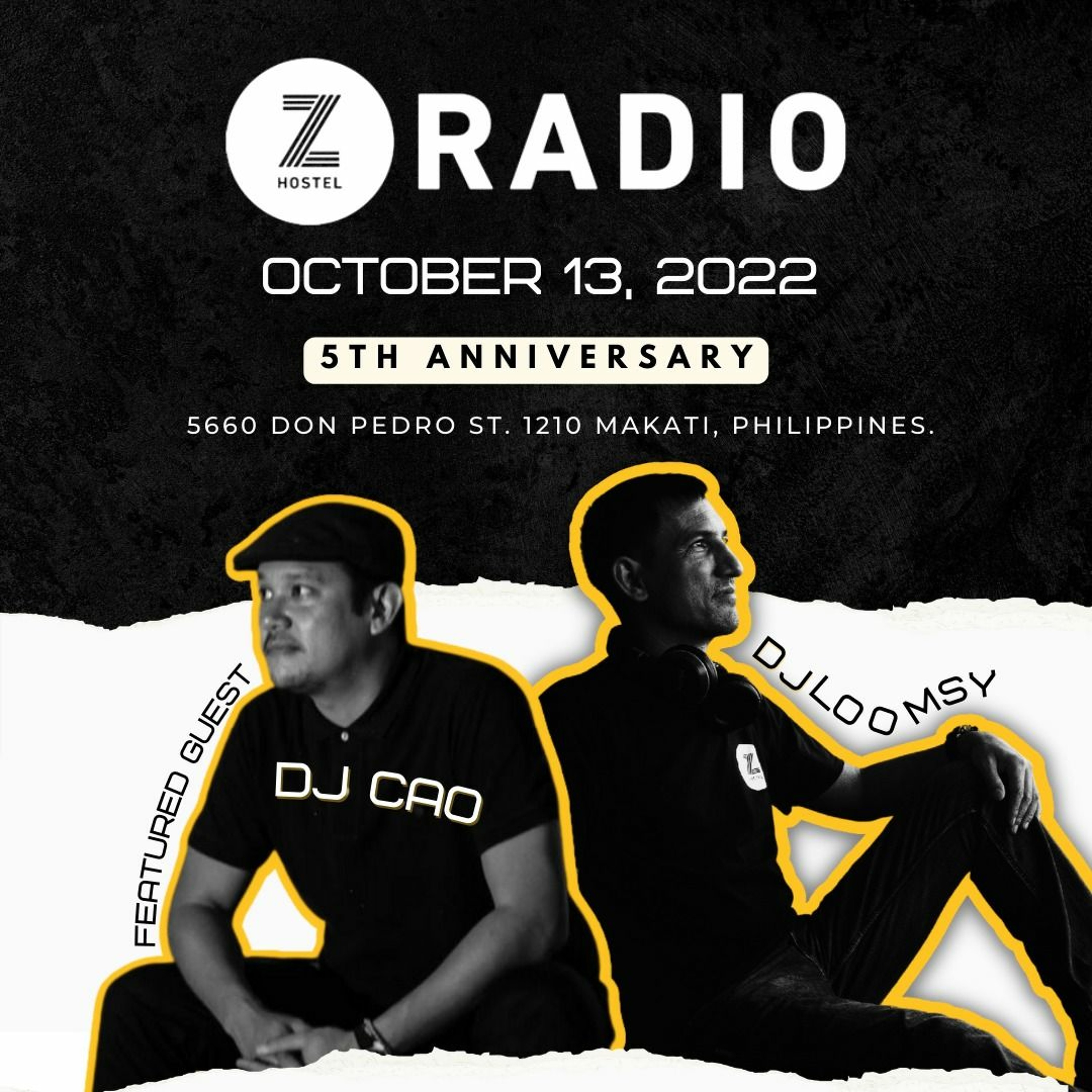 215. Z RADIO 5th ANNIVERSARY with LOOMSY and GUEST CAO at Z ROOFDECK episode artwork