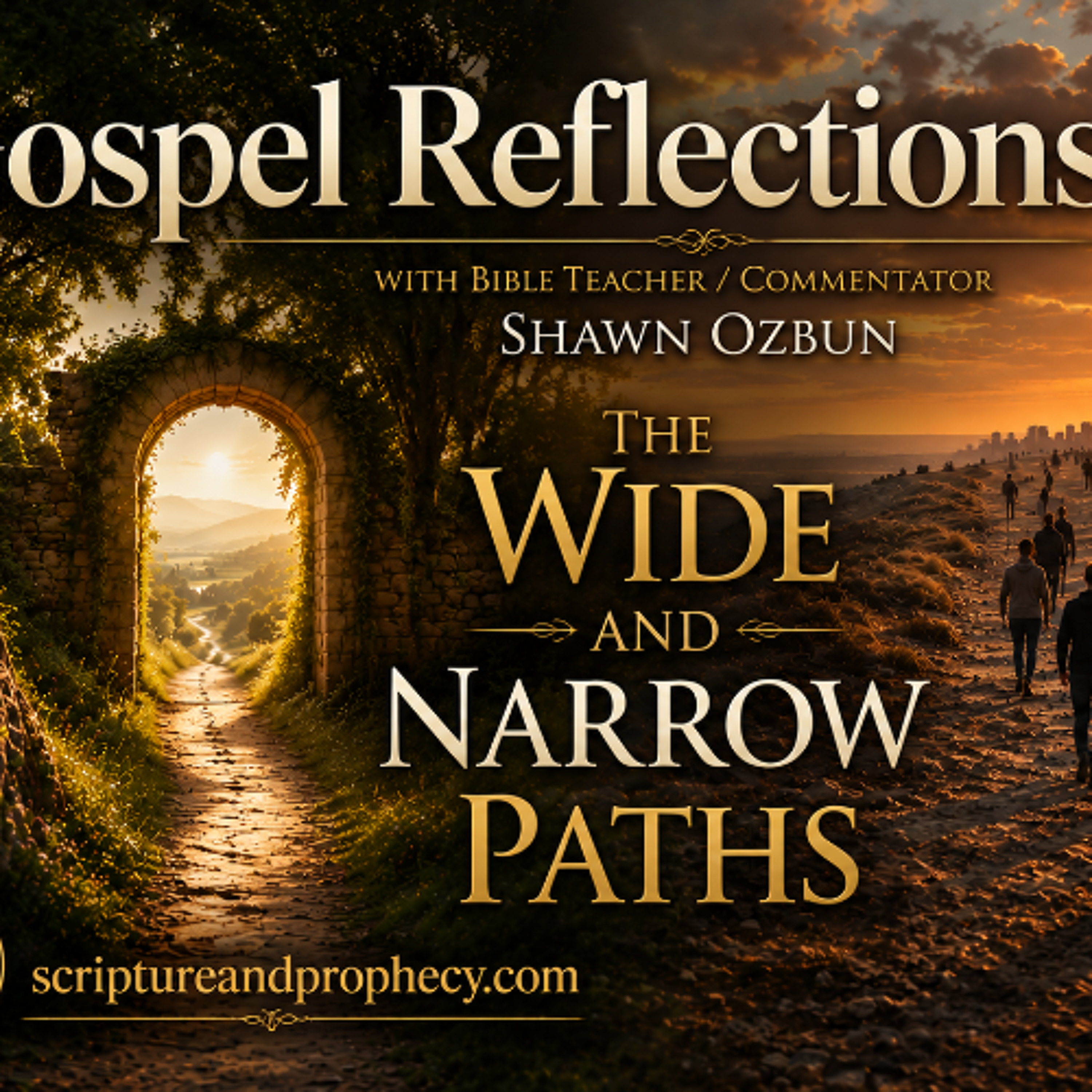 The Wide and Narrow Path - Gospel of Matthew: Chapter 7 - 2026 episode artwork