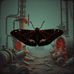 Death Moth  Alice AI Tech Goddess Alter