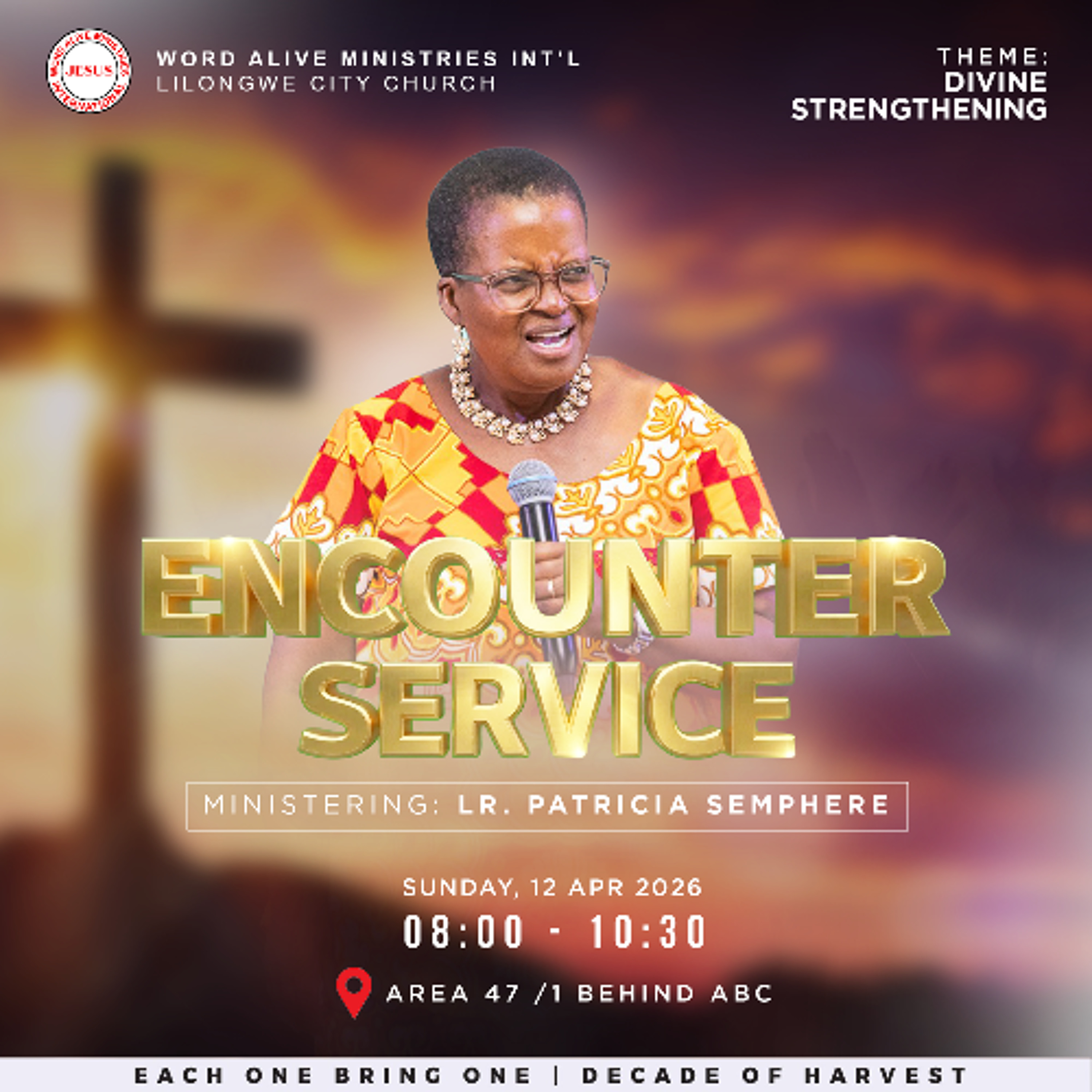 Encounter Service Lady Reverend Patricia Semphere