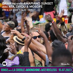 DAWA présente Amapiano Sunset avec Ata, Diyou & Mosofè - 02 Juillet 2023