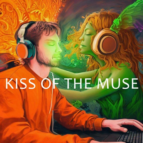 'Kiss Of The Muse' Series - when the poet is kissed by the muse of inspiration
