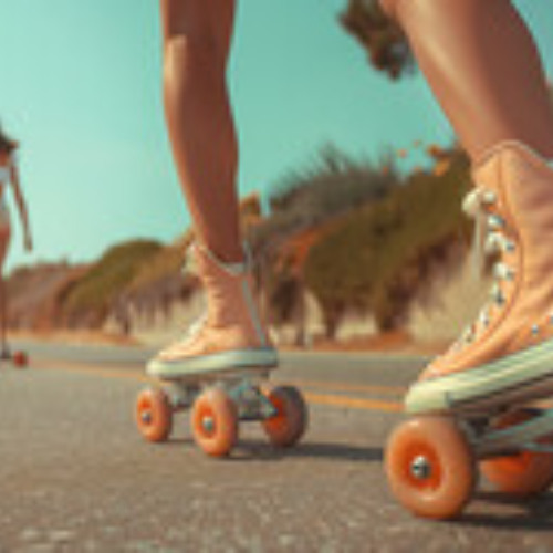 Skating Down South Beach