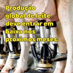 Produção global de leite deve entrar em baixa nos próximos meses