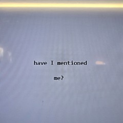 To whom (me!) it may (yes, me!) concern (that's me, yes, it's me!)