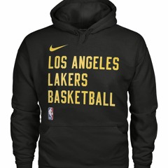 Los Angeles Lakers 2023 - 24 Performance Spotlight On - Court Practice Pullover Hoodie