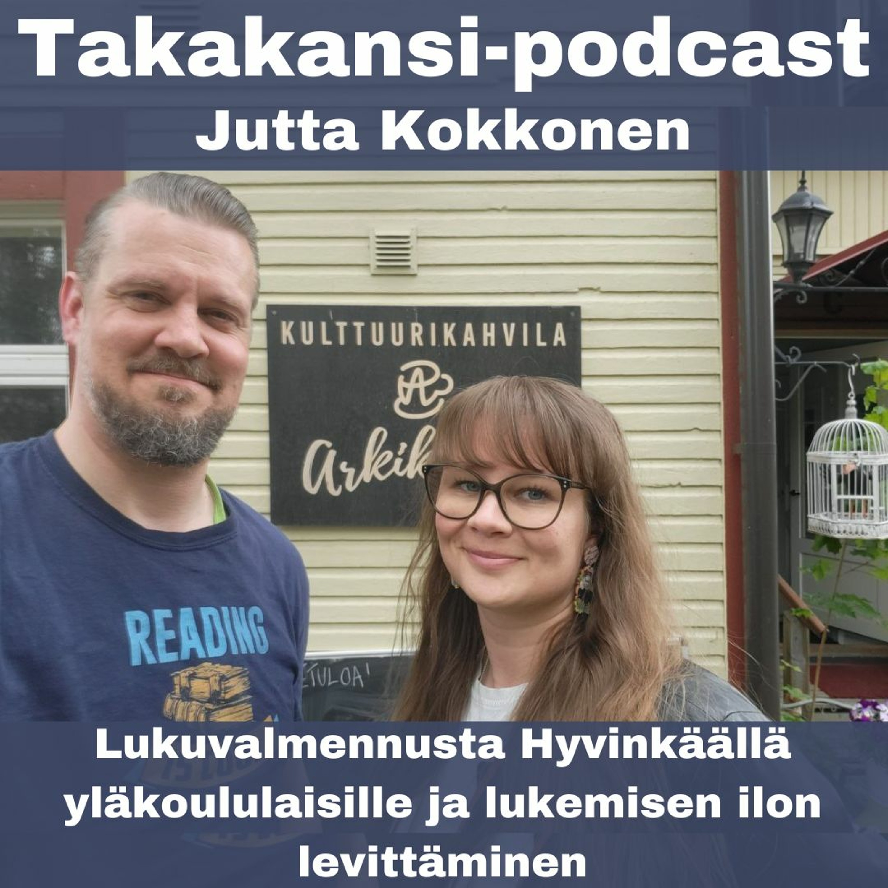 Jutta Kokkonen - Lukuvalmennusta Hyvinkäällä yläkoululaisille ja lukemisen ilon levittäminen