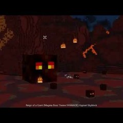 Hypixel Skyblock FANMUSIC  - Reign of a Giant (Magma Boss Theme)