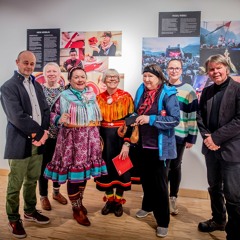 Várdobáiki og utstillingen Dekolonisering og revitalisering i Sápmi. Ola Røe fotografier 1979-2019