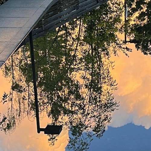 the clouds moved slower than their own reflection and by this i knew i was in a dream