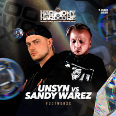 UNSYN vs Sandy Warez | Harmony of Hardcore Warm-Up