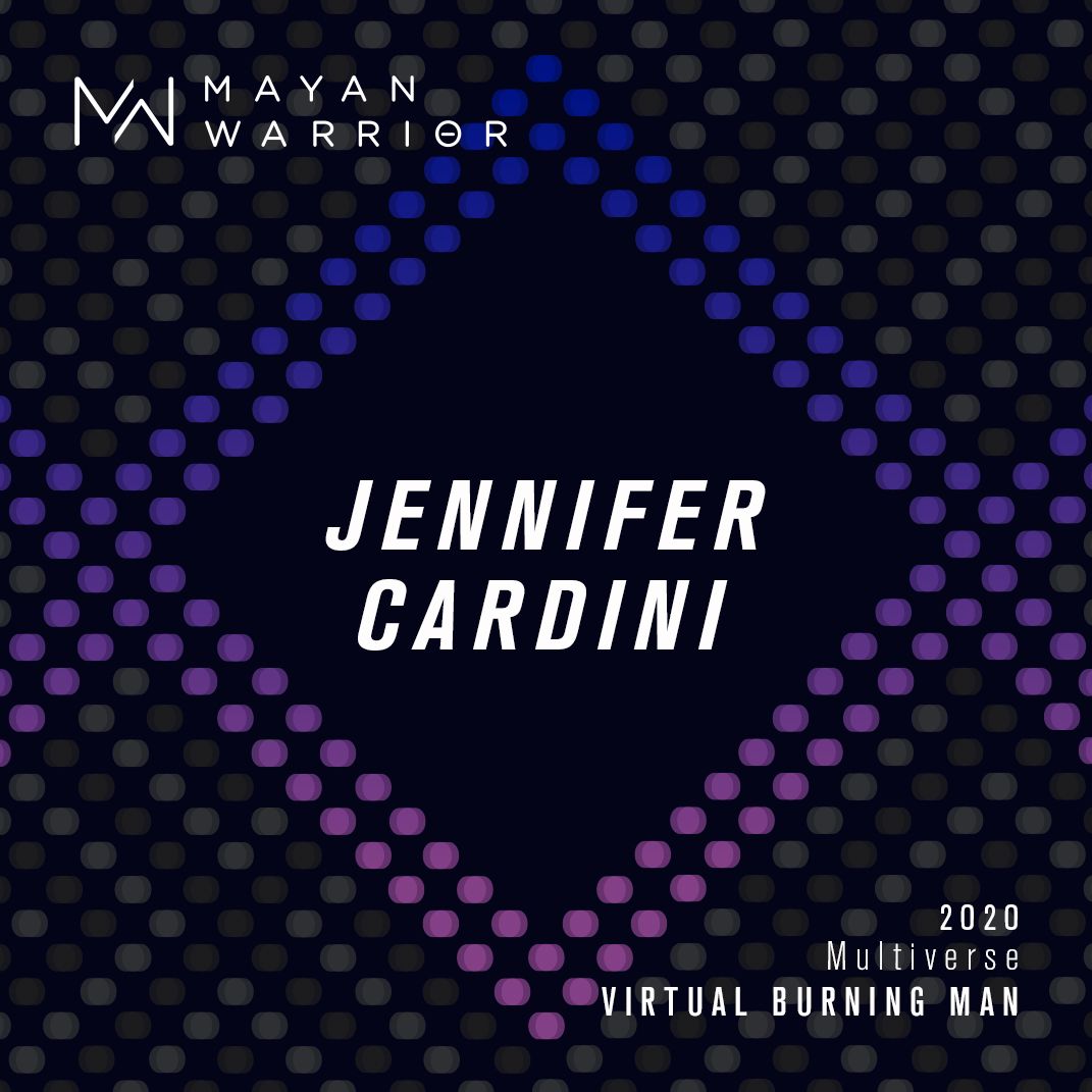Jennifer Cardini – Mayan Warrior – Virtual Burning Man 2020